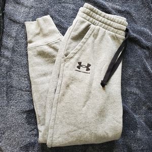 Under Armour grey sweatpants, size xs